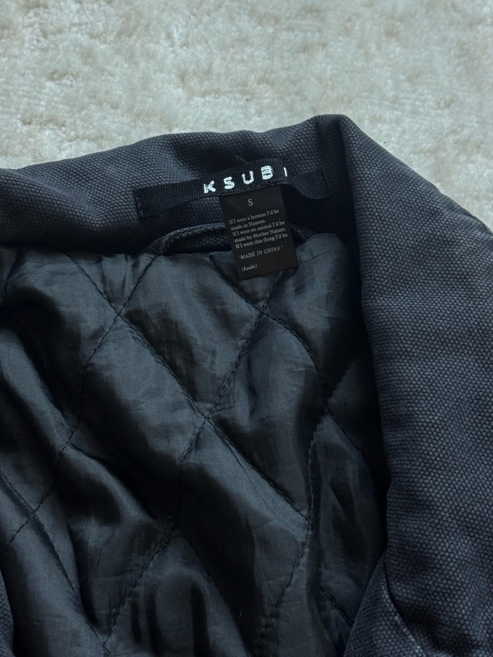 Ksubi Cropped Anorak Black - Picture 4 of 5
